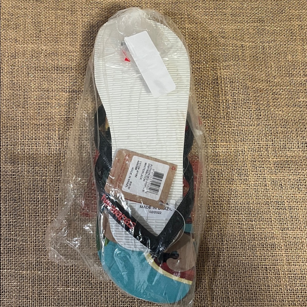 Havaianas flip flops in plastic